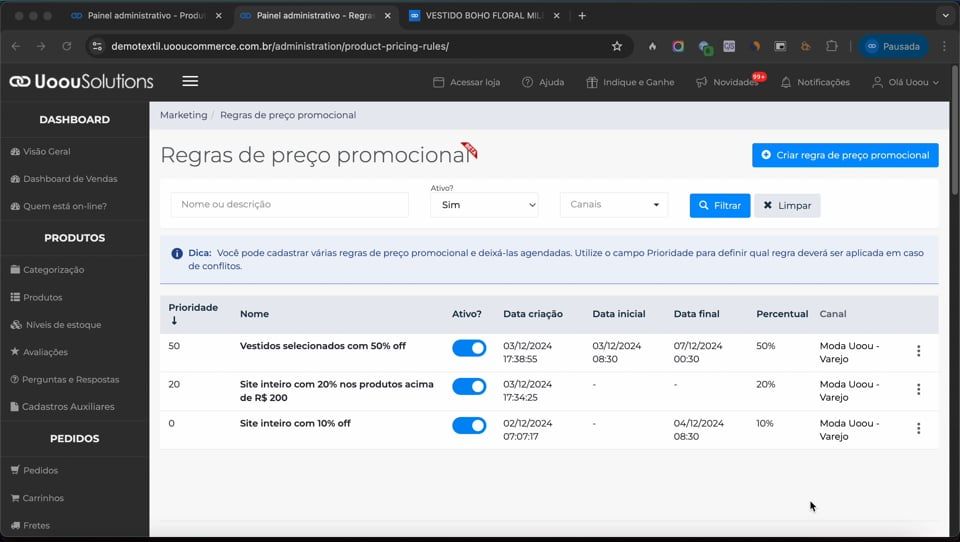 Imagem do vídeo Regras de Preço Promocional - Explicação simplificada
