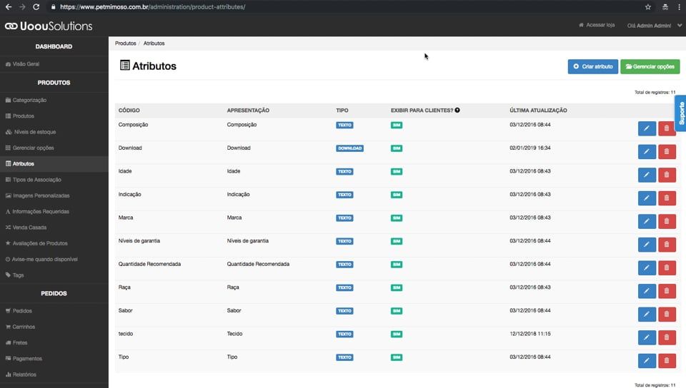 Imagem do v&iacute;deo Produtos - Atributos - O que é um atributo?