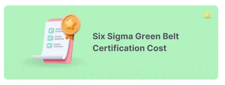 Six Sigma Green Belt Certification Cost in 2026 [Cost Saving Strategies]