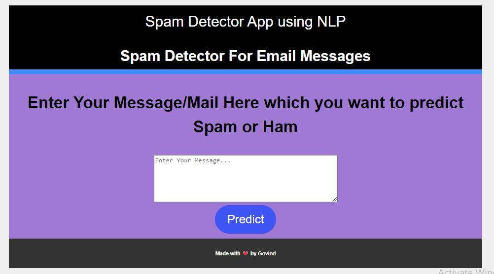 Spam Email Classifier Spam Email Classifier