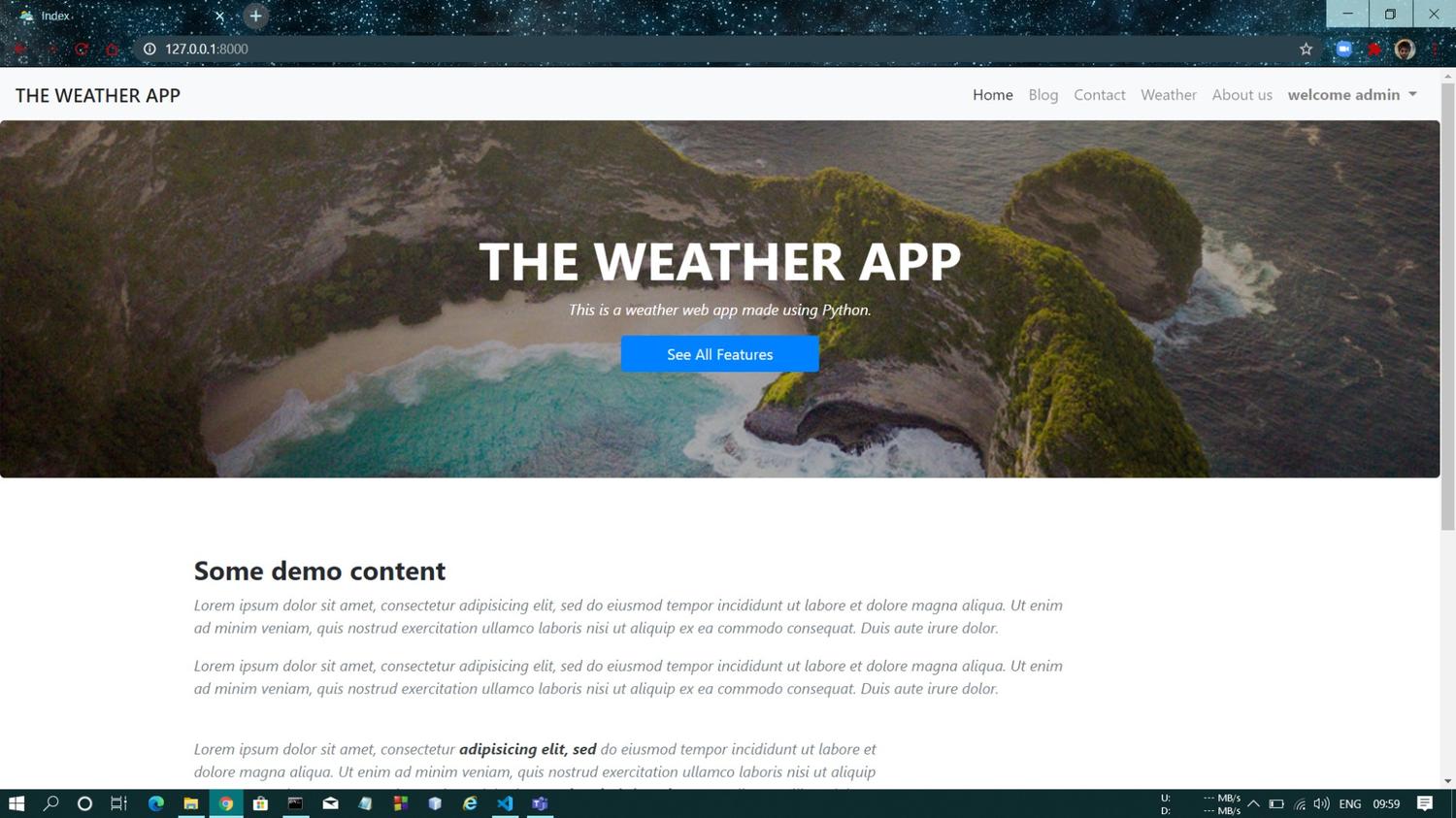 The Weather App The Weather App