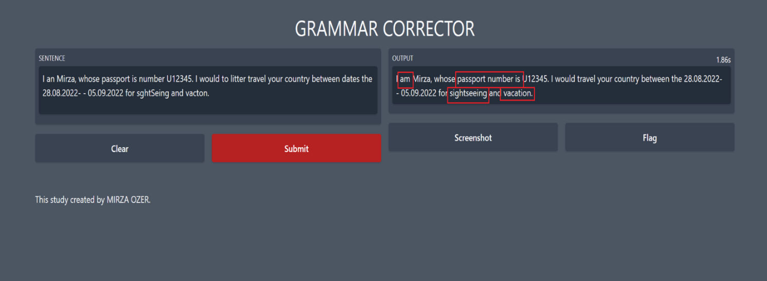 Grammar Correction with NLP Grammar Correction with NLP