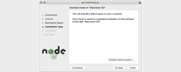 install now page