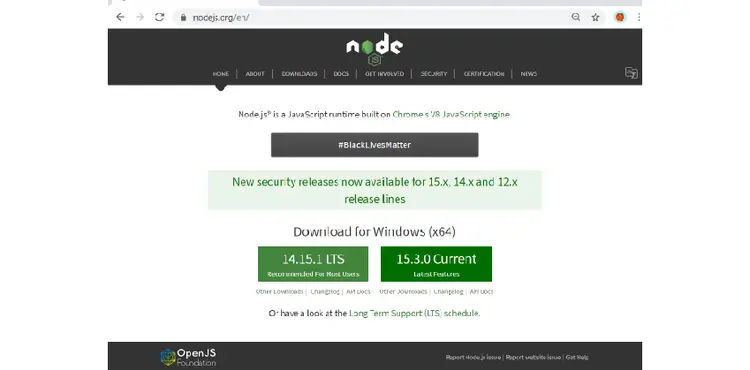 install Node.js install Node.js