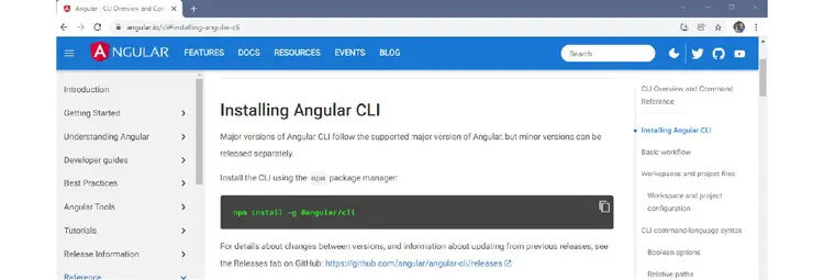 installing angular cli installing angular cli