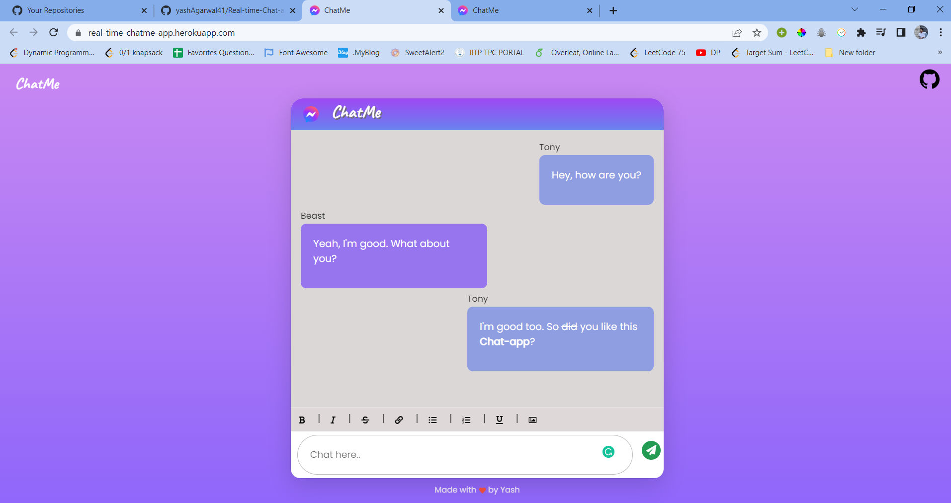 ChatMe