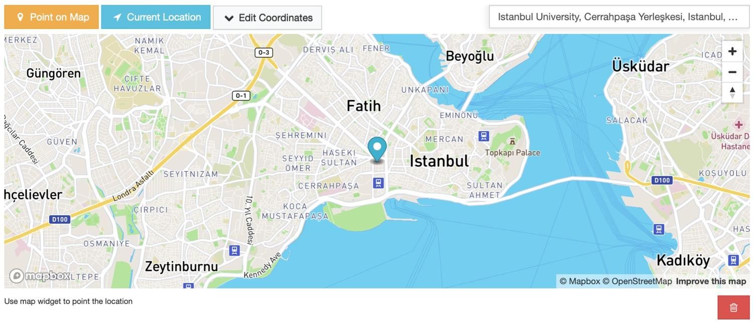 Interactive Map Application Interactive Map Application