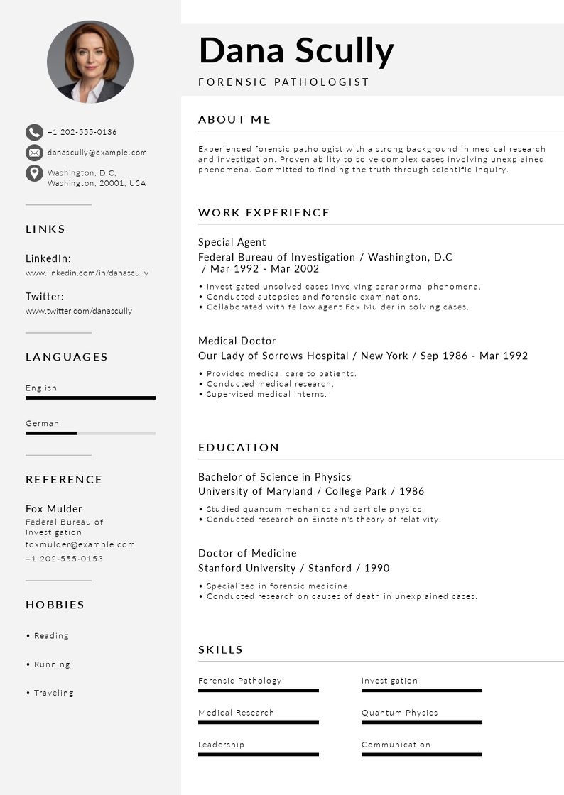 Targeted Resume