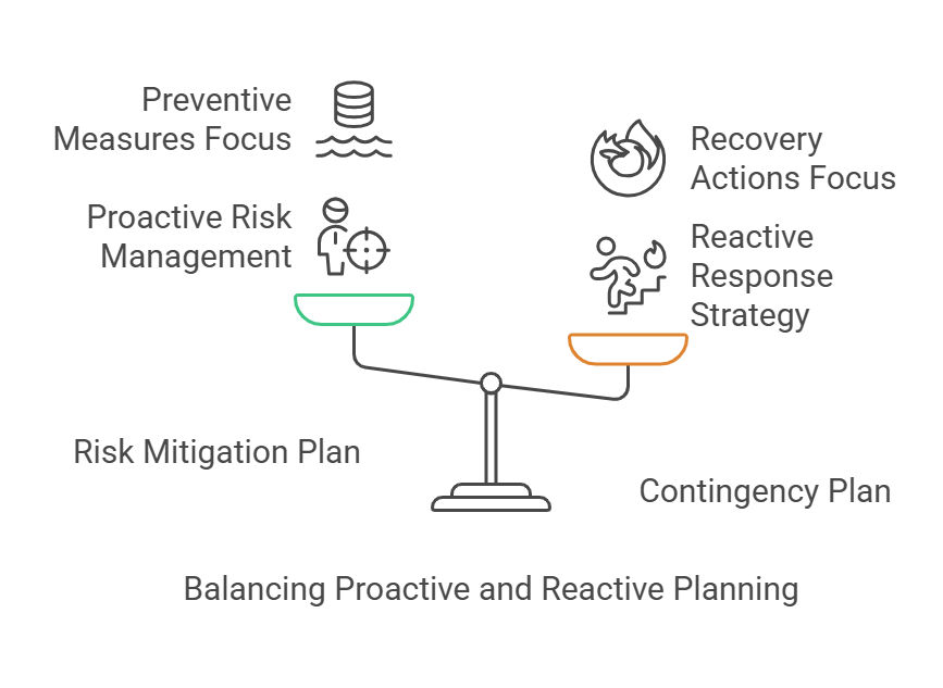 balancing proactive and reactive plan