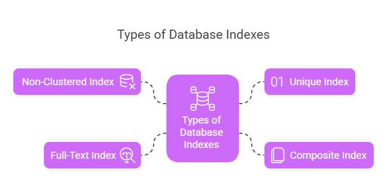 Types of database indexes Types of database indexes