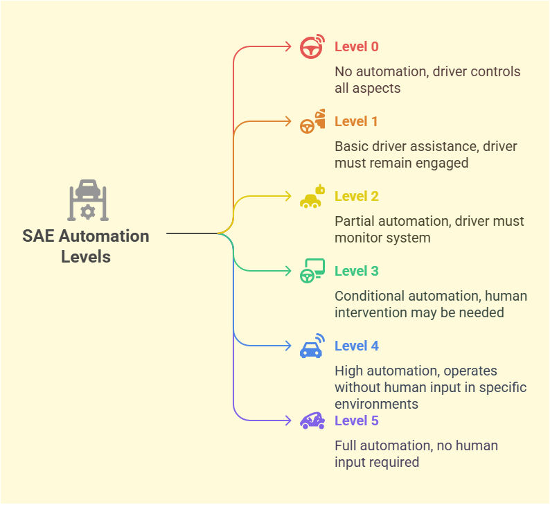SAE Automation Levels SAE Automation Levels