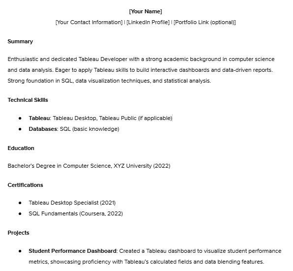 Resume Sample Resume Sample