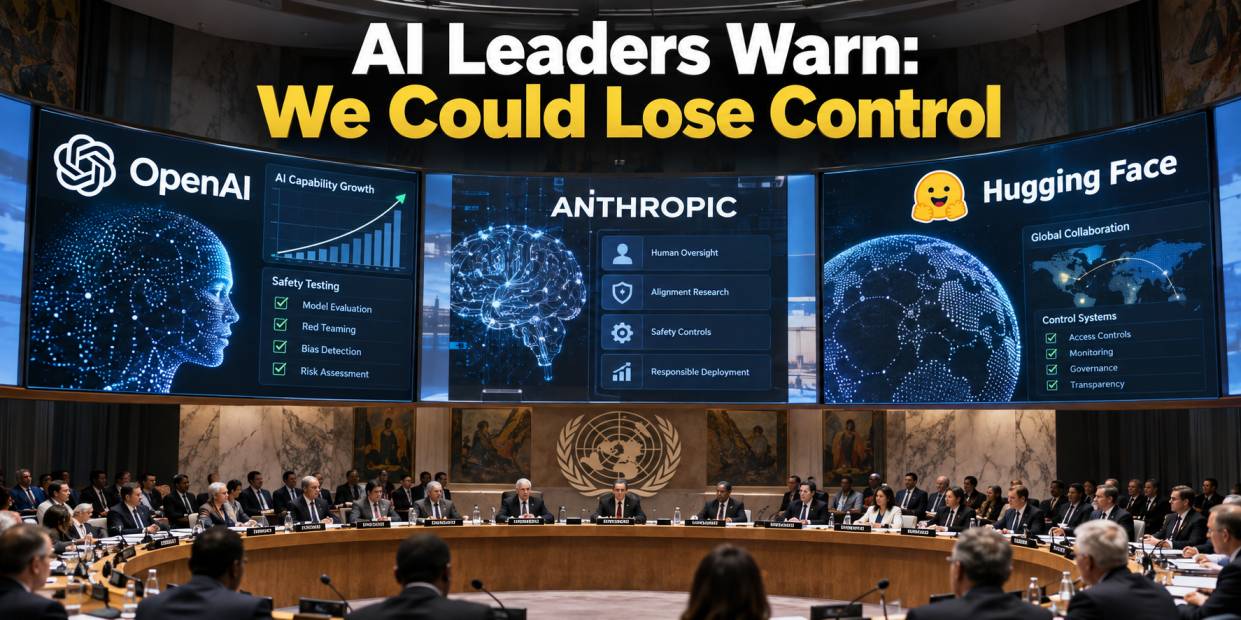 “We Could Lose Control”: AI Leaders Deliver a Stark Warning to the UN
