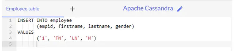 Apache Cassandra Apache Cassandra