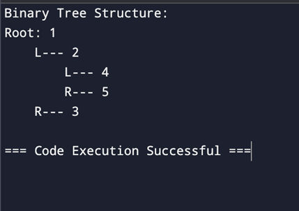 Binary Tree structure Binary Tree structure
