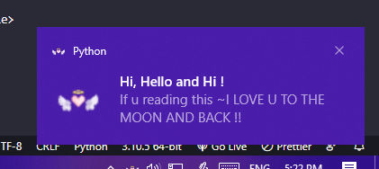 Desktop Notifier App Desktop Notifier App