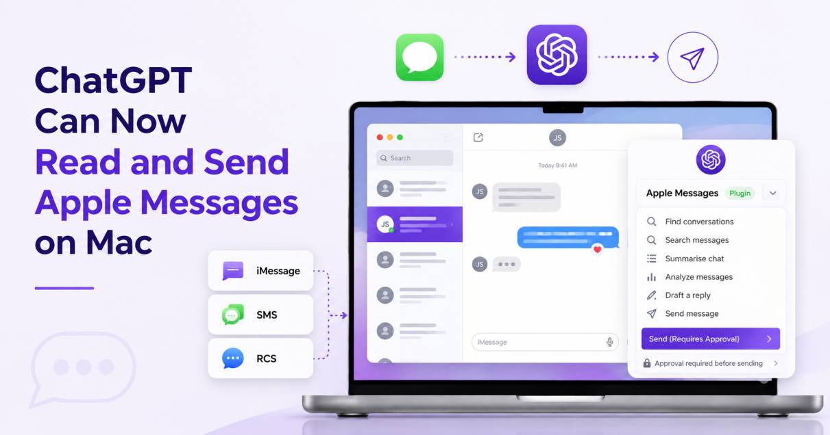 ChatGPT Can Now Read and Send Apple Messages on Mac