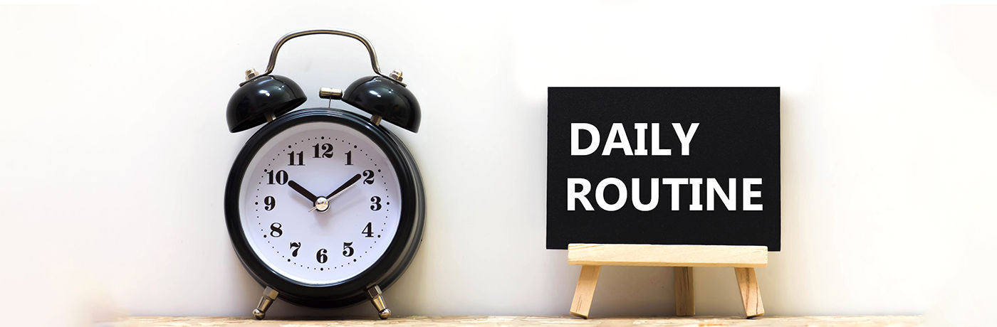 Establish a Routine Establish a Routine