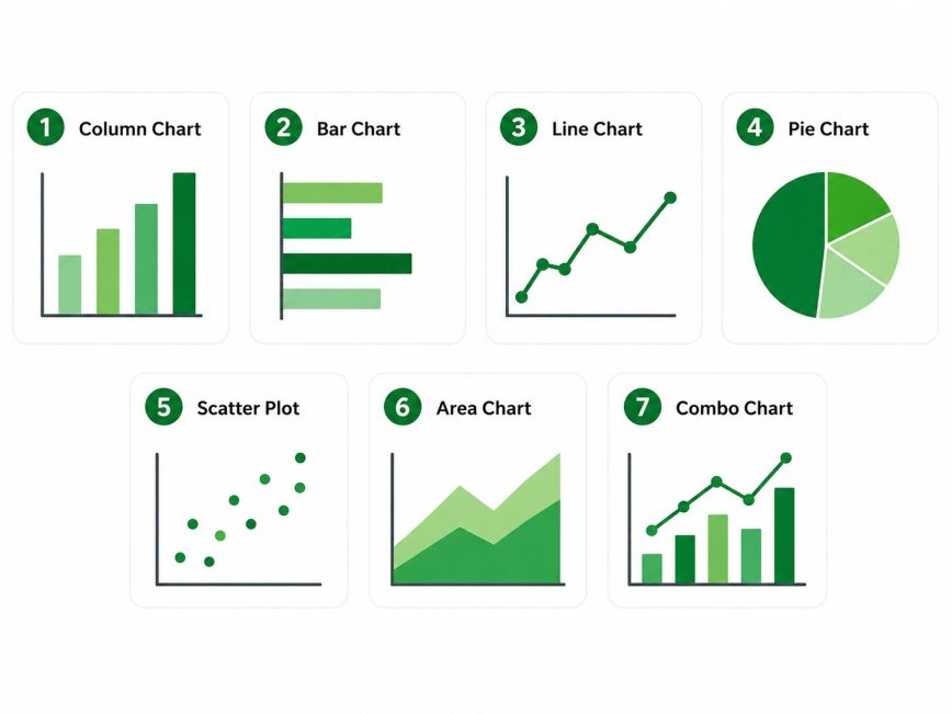 Types of Charts You Can Create in Excel Types of Charts You Can Create in Excel