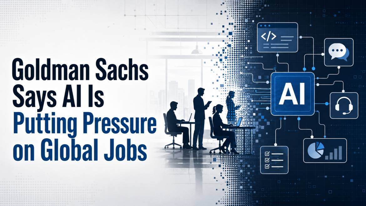 Goldman Sachs Says AI Is Putting Pressure on Global Jobs