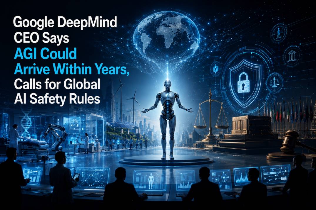 Google DeepMind CEO Says AGI Could Arrive Within Years, Calls for Global AI Safety Rules