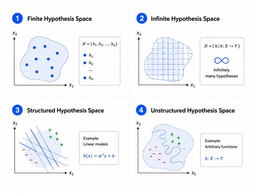 Types of Hypothesis Spaces in Machine Learning Types of Hypothesis Spaces in Machine Learning