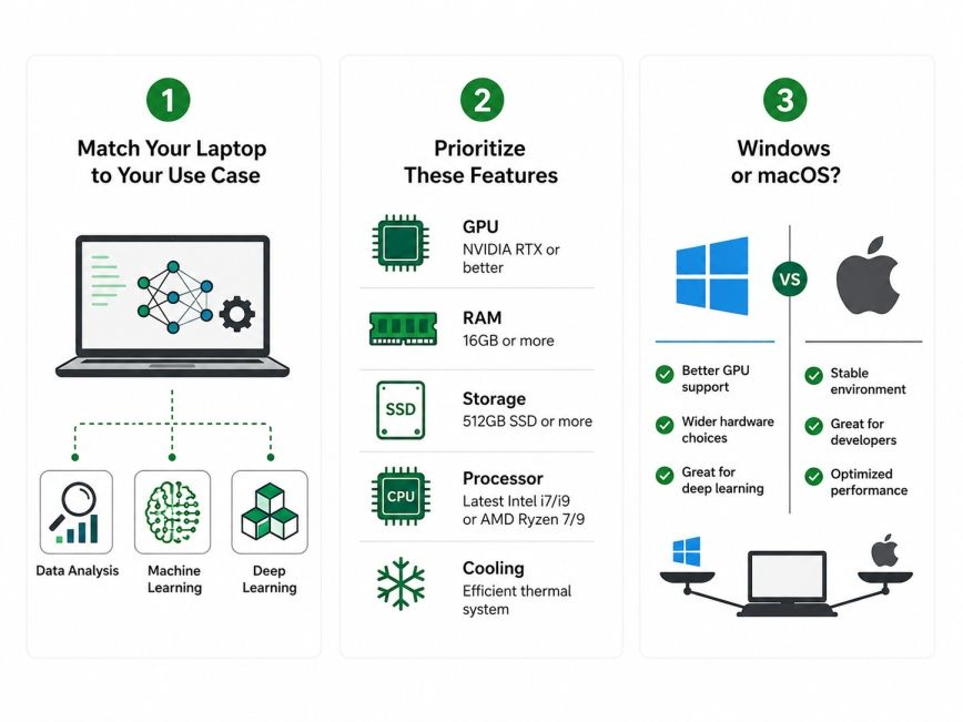 How to Choose the Best Laptop for AI and Machine Learning How to Choose the Best Laptop for AI and Machine Learning