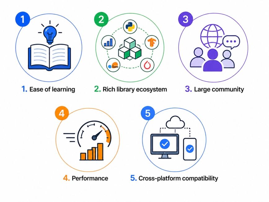 Characteristics of a Good Machine Learning Language Characteristics of a Good Machine Learning Language