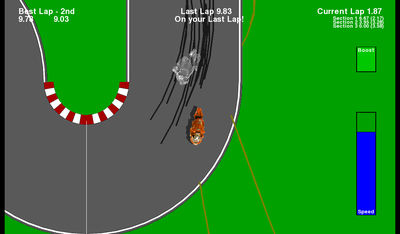 Beginner Retro racing game built with Pygame