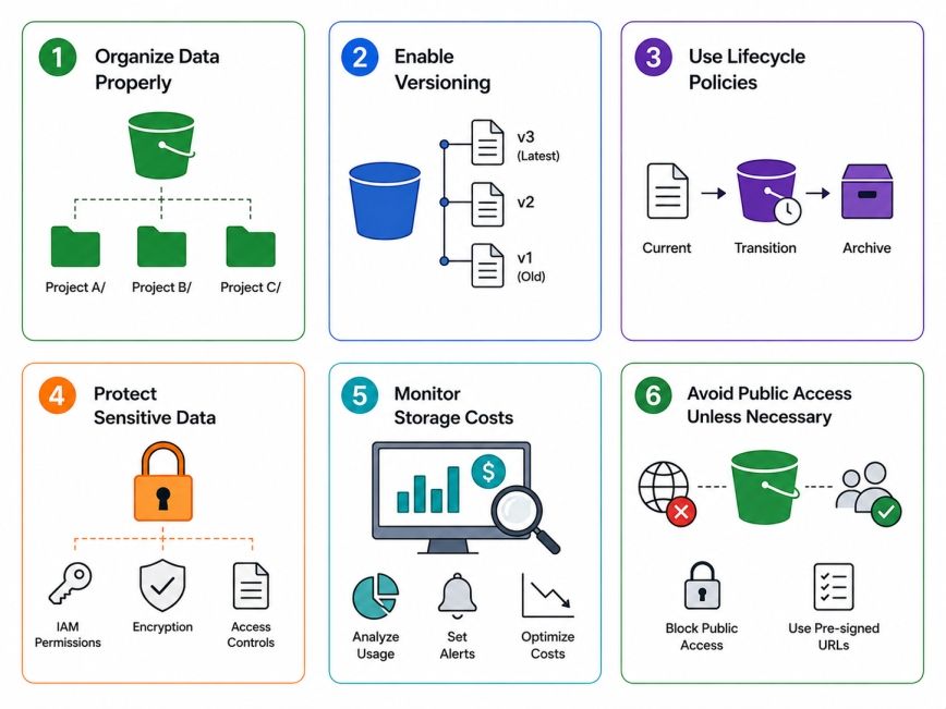 Best Practices for Using S3 in Cloud Computing Best Practices for Using S3 in Cloud Computing