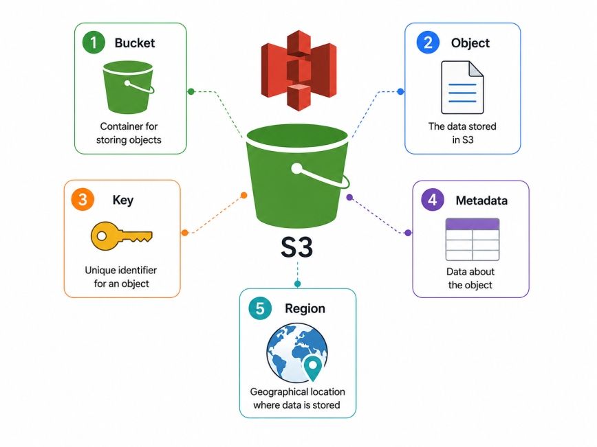Key Components of S3 Key Components of S3