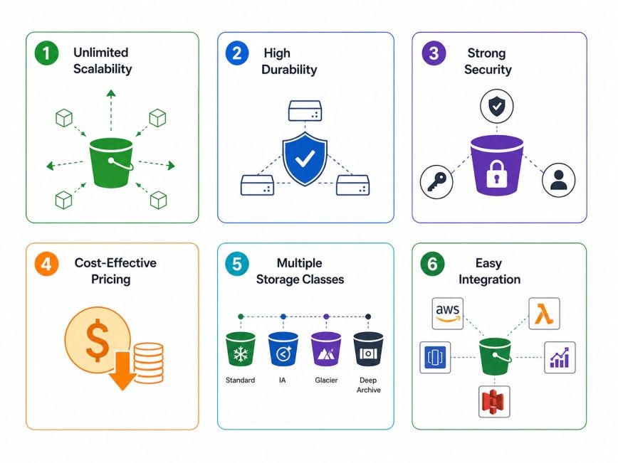Features and Benefits of S3 in Cloud Computing Features and Benefits of S3 in Cloud Computing
