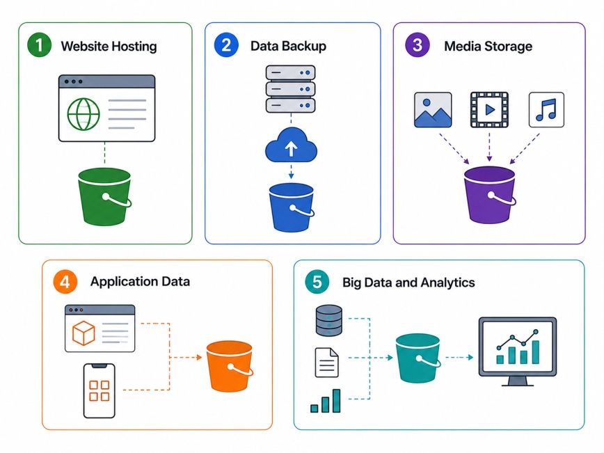 Common Use Cases of Amazon S3 Storage Classes Common Use Cases of Amazon S3 Storage Classes