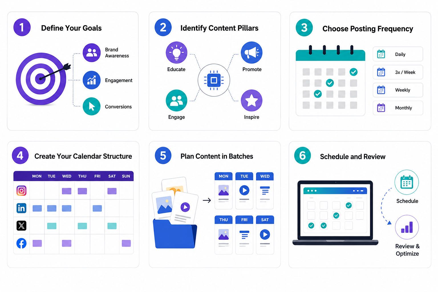 How to Create a Social Media Content Calendar