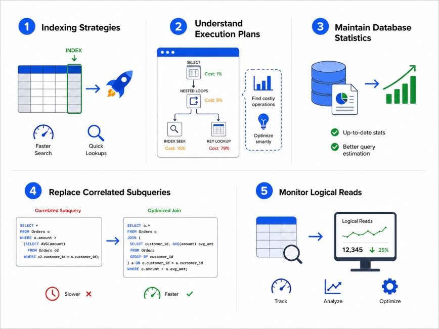 SQL Query Optimization Techniques Every Developer Should Know SQL Query Optimization Techniques Every Developer Should Know
