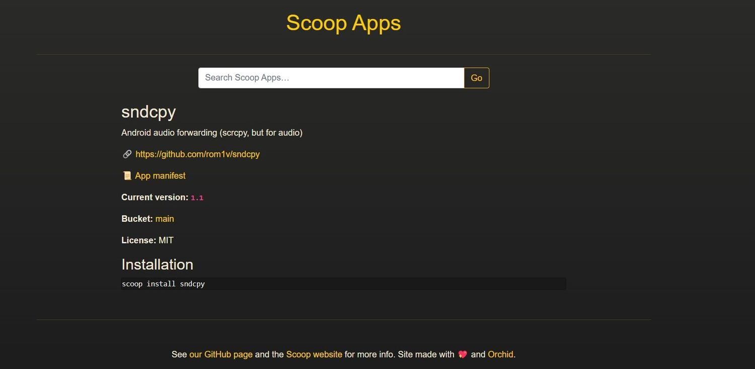 Sndcpy Sndcpy