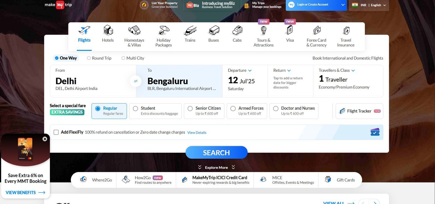 MakeMyTrip