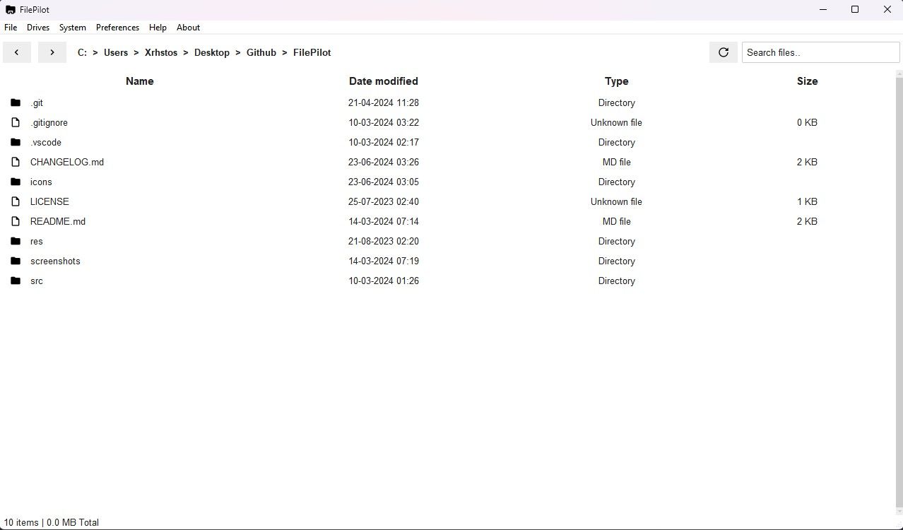 File Explorer File Explorer