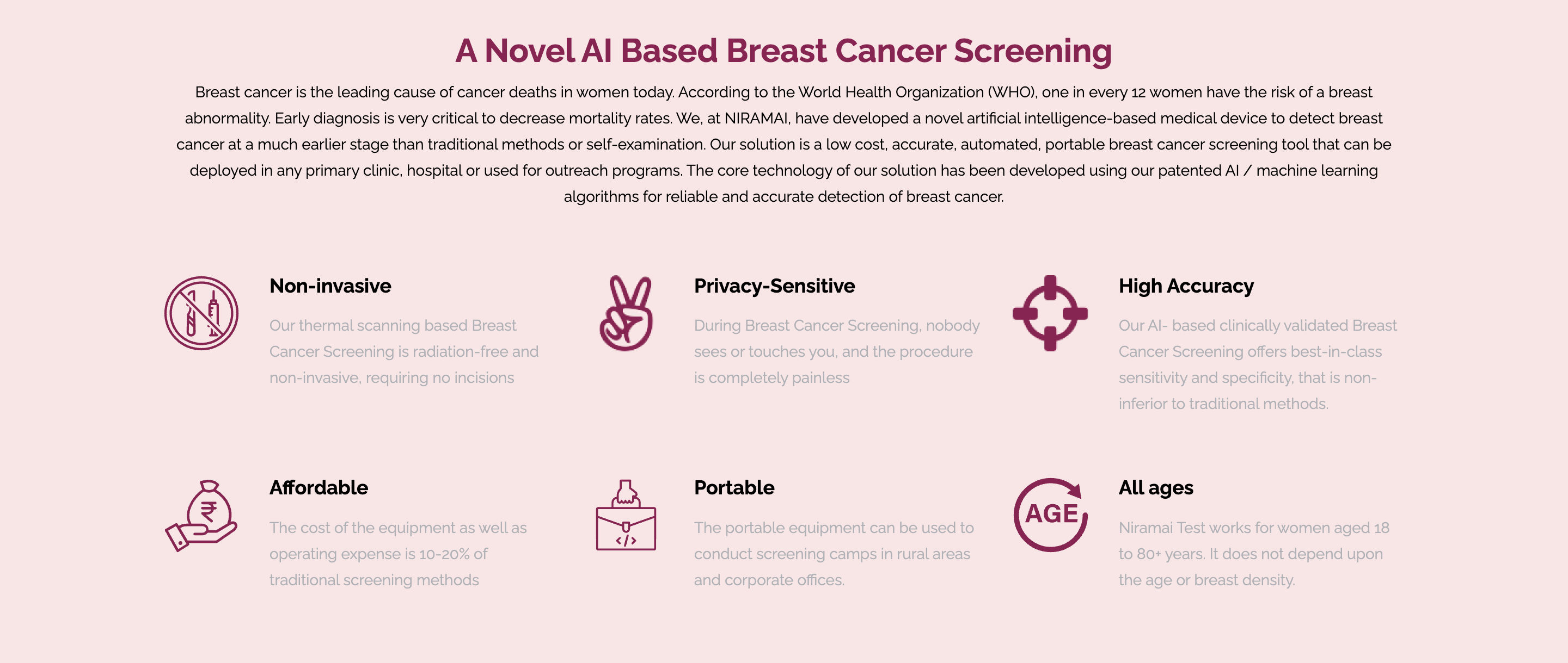 Niramai Health Analytix