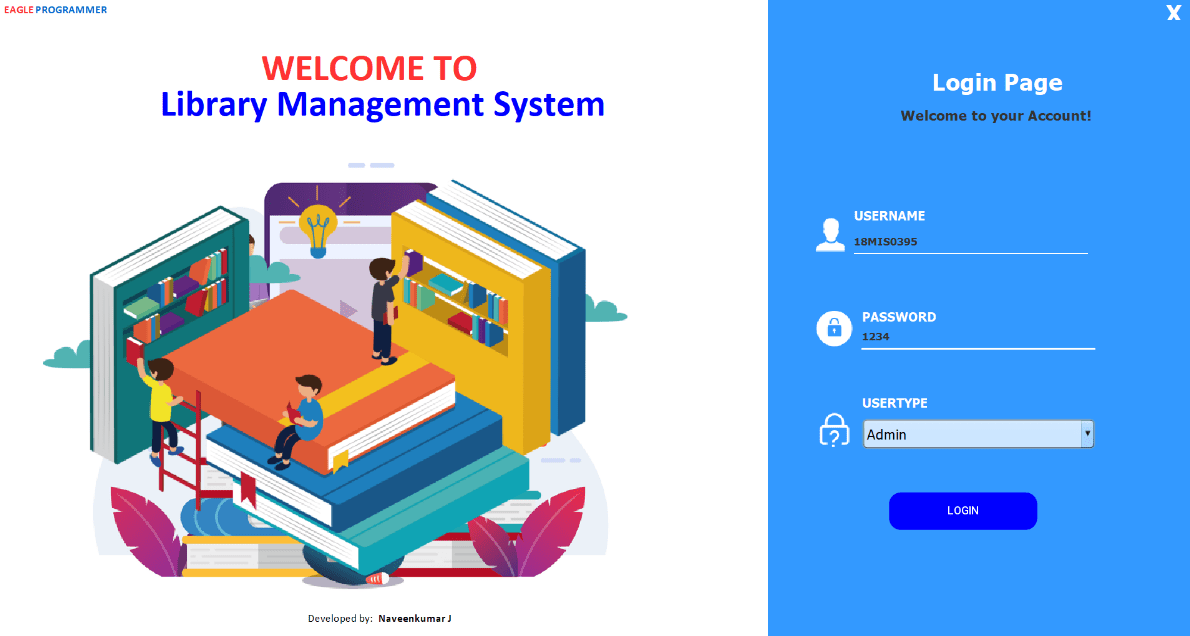 Welcome to Library Mangement System