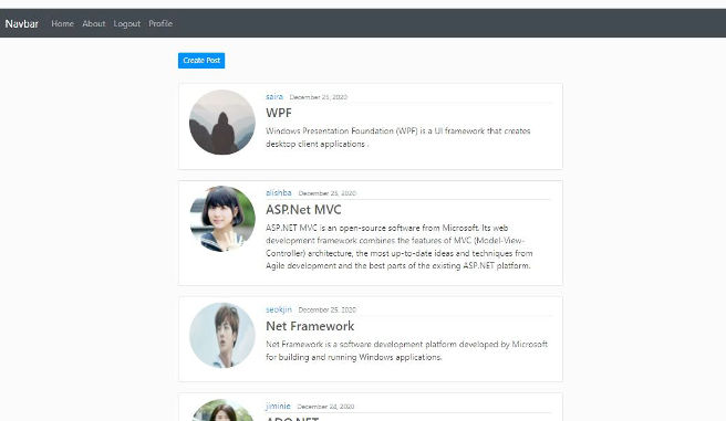 Blogging platform Blogging platform