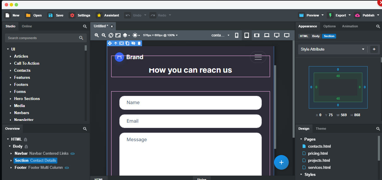Bootstrap Studio Bootstrap Studio