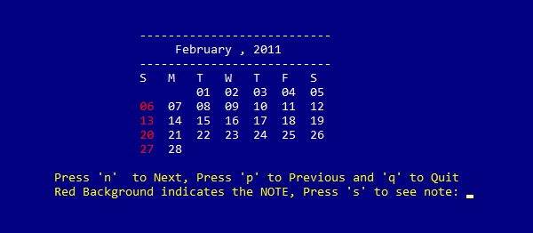 Digital Calendar Digital Calendar