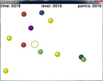 Simple Dodge Ball Game using Python