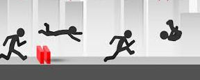 Simple Stick Boy Run Game using Python