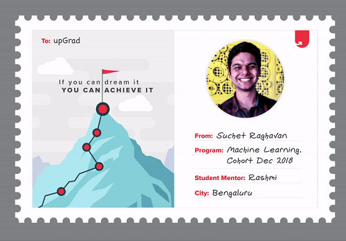 Suchet Raghavan – upGrad Machine Learning course review Suchet Raghavan – upGrad Machine Learning course review
