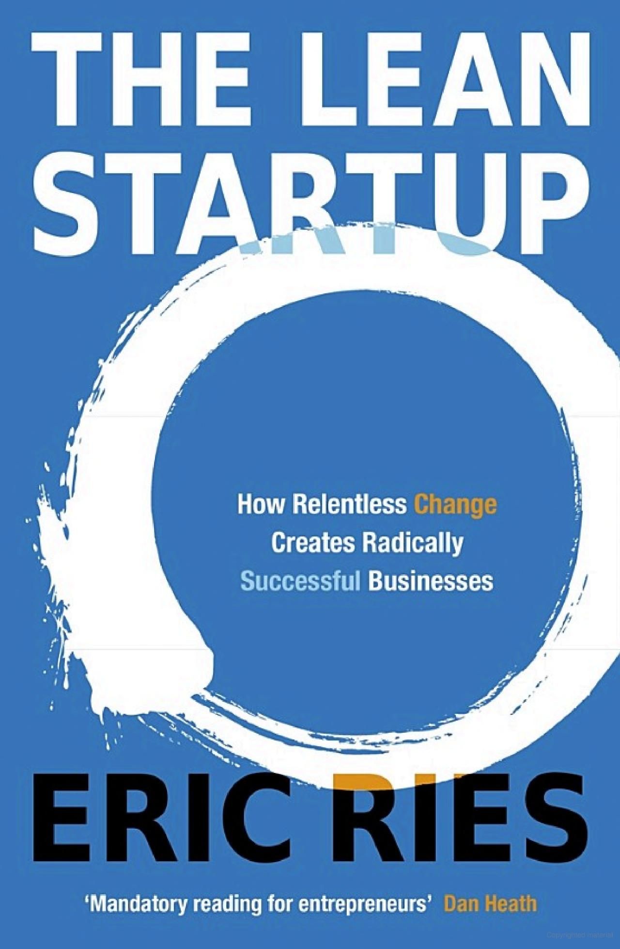 Best MBA Books to Read: The Lean Startup