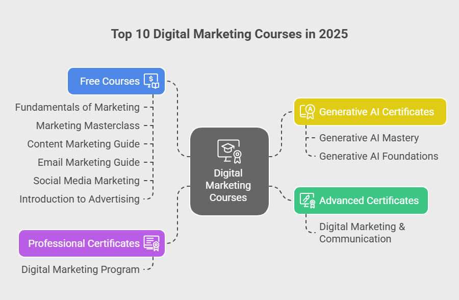 Top 10 Digital Marketing Courses in 2026