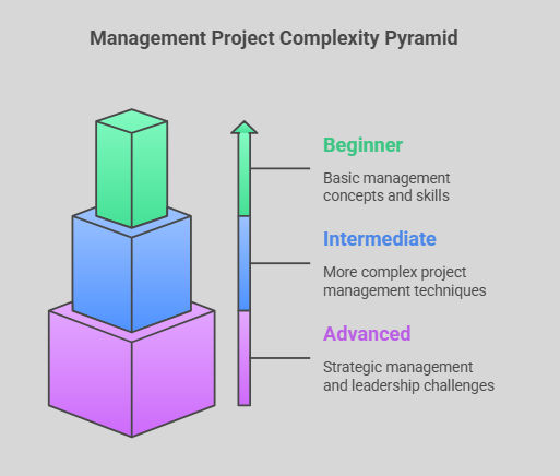 Top project management complexity pyramid.