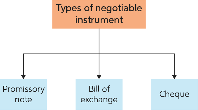 Types of Negotiable Instruments 